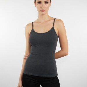 Rendez-Vous Paris Charcoal Gray Spaghetti-Strap‎ Camisole Tank – Size 3 (M)